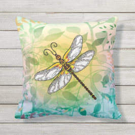 Almofada Para Ambientes Externos Dragonfly
