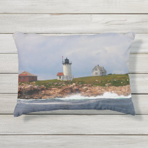 Almofada Para Ambientes Externos Farol de Excelente Duck Island, Maine