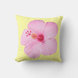 Almofada Para Ambientes Externos Flor Tropical de Hibiscus Rosa