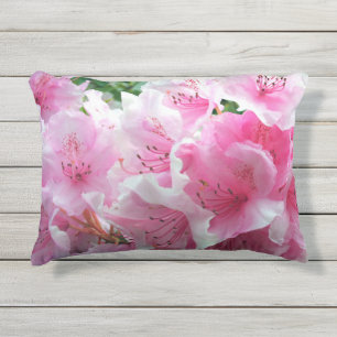 Almofada Para Ambientes Externos Flores Cor-de-rosa
