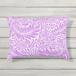 Almofada Para Ambientes Externos Folha branca e púrpura para ela
