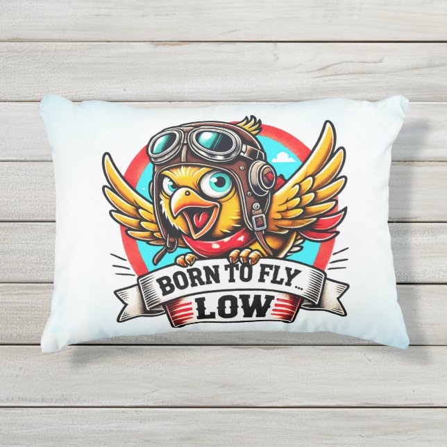 Almofada Para Ambientes Externos Franga Aviadora (Frente)
