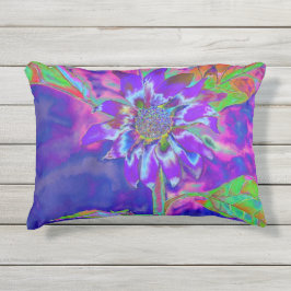 Almofada Para Ambientes Externos Girassol púrpura do gênero Chic boho