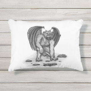 Almofada Para Ambientes Externos Golem Gargoyle