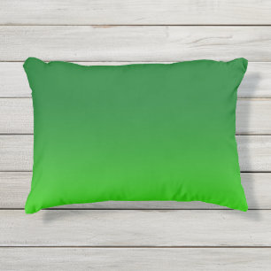 Almofada Para Ambientes Externos Gradiente Verde Ombre Vibrante Moderno Simples