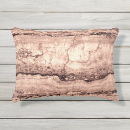 Almofada Para Ambientes Externos Granito laranja moderno e castanho-bege