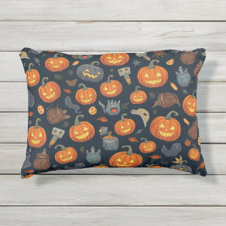 Almofada Para Ambientes Externos Halloween Baguette Cushion