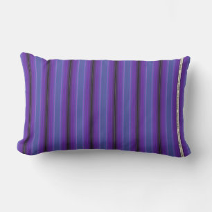 Almofada Para Ambientes Externos HAMbyWG - travesseiro - listra violeta azul roxa