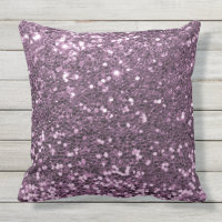 Lavanda de Glitter Purple Faux Impressão