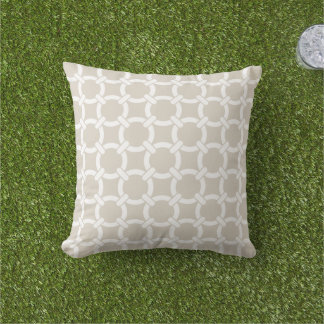 Almofada Para Ambientes Externos Linen Beige Preppy Links