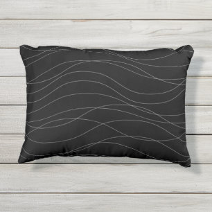 Almofada Para Ambientes Externos Linhas gráficas modernas, simples, chic, elegantes