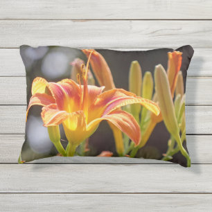 Almofada Para Ambientes Externos Lírios ao Sol