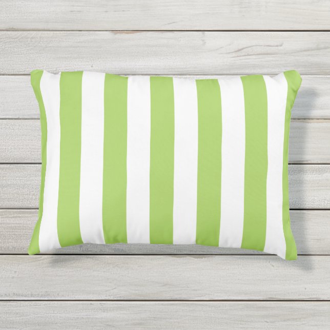 ALMOFADA PARA AMBIENTES EXTERNOS LISTRAS VERDES EXTERIORES CHIQUES DE PILLOW_PRETTY (Verso)