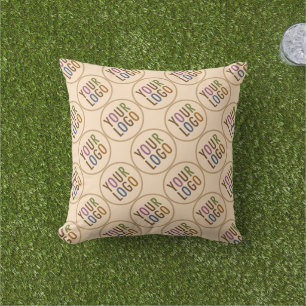 Almofada Para Ambientes Externos Marca Logotipo da empresa do Travesseiro decorativ