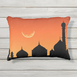 Almofada Para Ambientes Externos Mesquita Silhouette Evening Sky - Travesseiro exte
