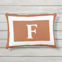 Monograma Laranja Terracotta Verão