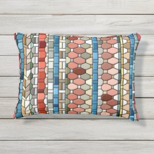 Almofada Para Ambientes Externos Mosaico