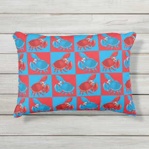 Almofada Para Ambientes Externos Mosaico de caranguejo