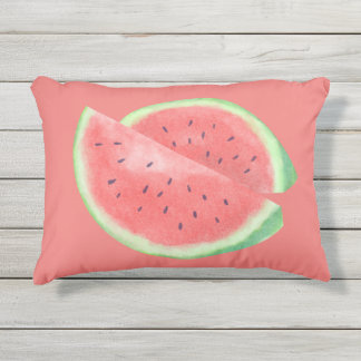 Almofada Para Ambientes Externos Na moda Salmon Watermelon Outdoor - Travesseiro de