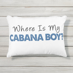 Almofada Para Ambientes Externos Onde está meu menino da cabana