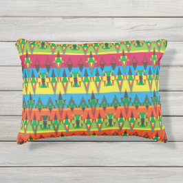 Almofada Para Ambientes Externos Padrão Aztec