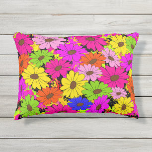 Almofada Para Ambientes Externos Padrão floral