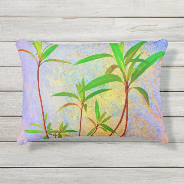 Almofada Para Ambientes Externos Pastel tropical (Frente)