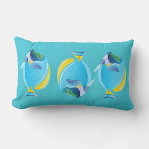 Almofada Para Ambientes Externos Peixes tropicais de Travesseiro decorativo ao ar l