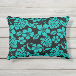 ALMOFADA PARA AMBIENTES EXTERNOS PINK BIKINI (PRETO/TEAL)