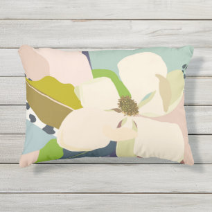 Almofada Para Ambientes Externos Primavera Magnolia Color Blocks Florist