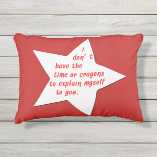 Almofada Para Ambientes Externos Provérbios engraçados sarcásticos e sarcasmo