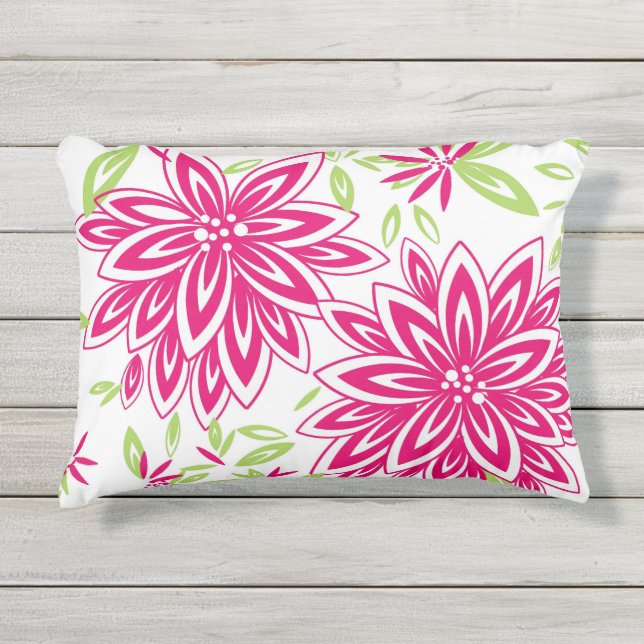 ALMOFADA PARA AMBIENTES EXTERNOS ROSA QUENTE EXTERIOR CHIQUE DE PILLOW_PRETTY (Frente)