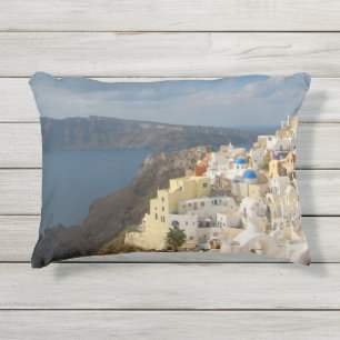 Almofada Para Ambientes Externos Santorini na tarde Sun