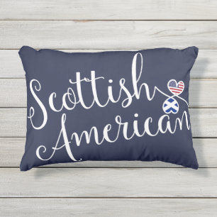 Almofada Para Ambientes Externos Scottish American Accent Travesseiro, Escócia