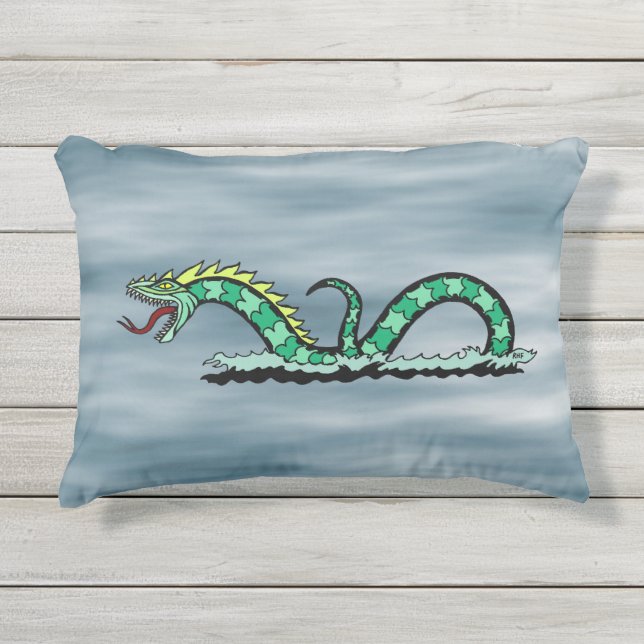 Almofada Para Ambientes Externos Sea Serpent (Frente)
