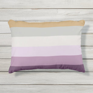 Almofada Para Ambientes Externos Seis cores - Cinza rosa violeta azul, cor-de-rosa,