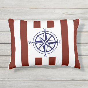 Almofada Para Ambientes Externos Stripes com compass