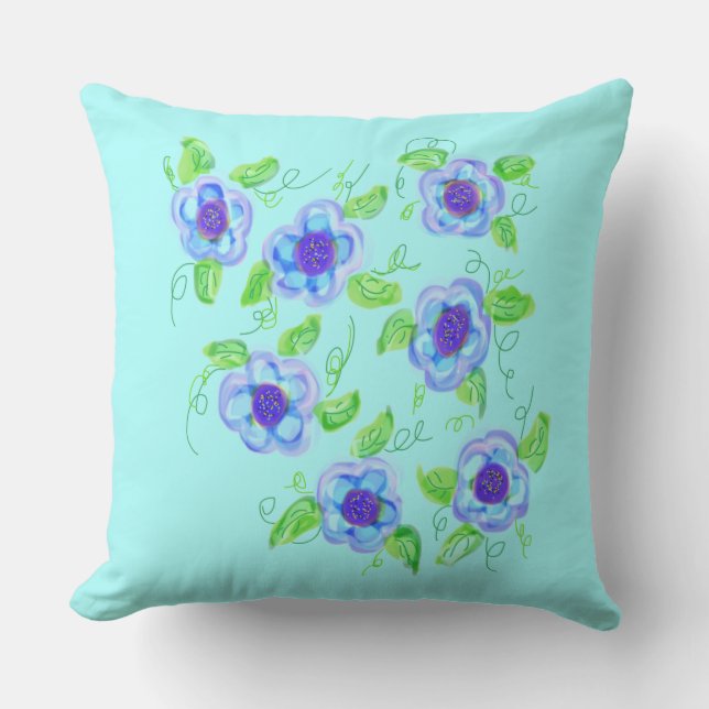 Almofada Para Ambientes Externos Teto Leve E Travesseiro Roxo (Frente)