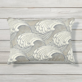 Almofada Para Ambientes Externos textura_fundo_onda_linha