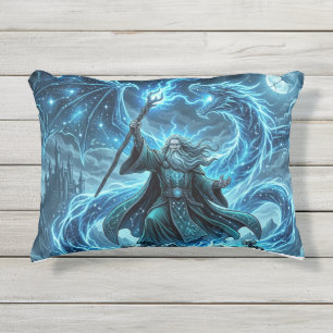 Almofada Para Ambientes Externos TOCOCLAWS Feiticeiro Celestial & Dragão Estelar Et