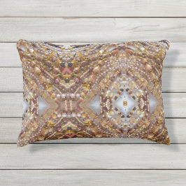 Almofada Para Ambientes Externos Tons da Terra - Impressão