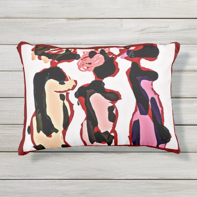 Almofada Para Ambientes Externos Travesseiro de Destaque (Frente)