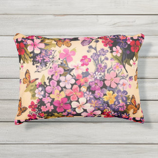 Almofada Para Ambientes Externos Travesseiro de Destaque Personalizado Floral Exter