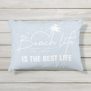Almofada Para Ambientes Externos Travesseiro de Ênfase da Casa Costeira da Beach Li
