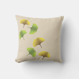 Almofada Para Ambientes Externos Travesseiro decorativo de folha Ginko