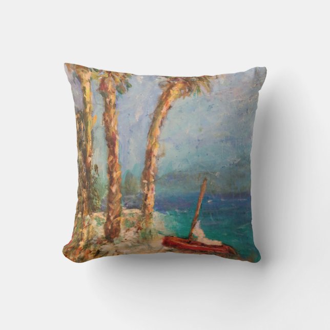 Almofada Para Ambientes Externos Travesseiro decorativo Exterior de Praia Personali (Frente)