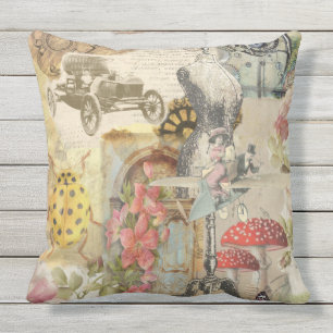 Almofada Para Ambientes Externos Travesseiro decorativo lunático