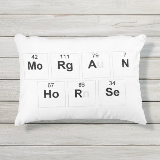 Almofada Para Ambientes Externos Travesseiro do cavalo de Morgan