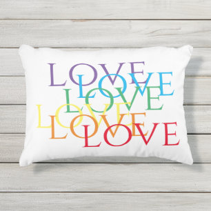 Almofada Para Ambientes Externos TRAVESSEIRO Exterior DO RAINBOW