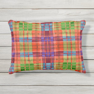 Almofada Para Ambientes Externos TRAVESSEIRO exterior MAC RAE TARTAN